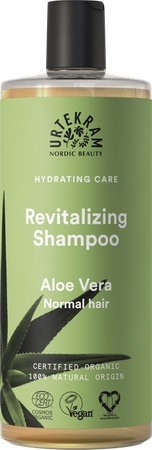 URTEKRAM Szampon rewitalizujący do włosów normalnych Z ALOESEM 250 ml