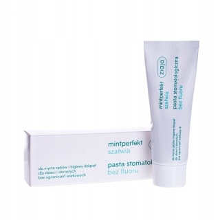 ZIAJA Pasta szałwiowa bez fluoru MintPerfekt 75ml